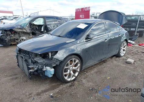 2012 Buick Regal Gs z USA, uszkodzony, nr VIN 2G4GV5GV2C9178741